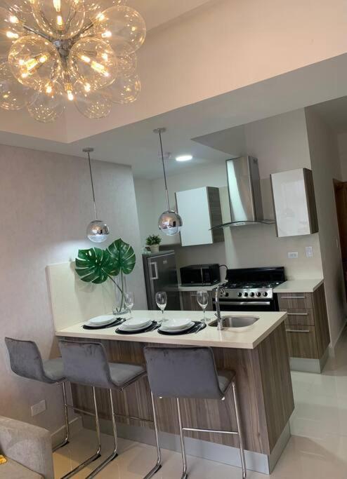 1Br Luxury Apartment Pool, Gym, Rooftop Santo Domingo Ngoại thất bức ảnh