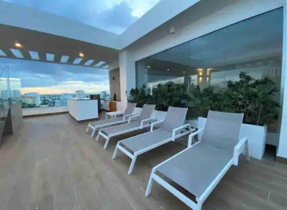 1Br Luxury Apartment Pool, Gym, Rooftop Santo Domingo Ngoại thất bức ảnh